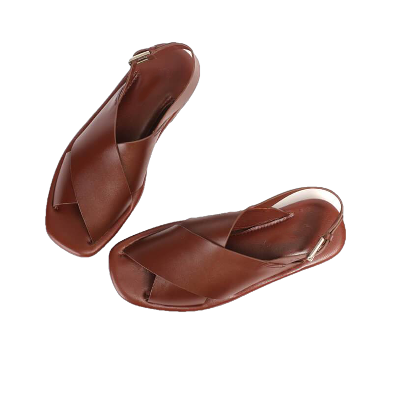 Selena Leather Sandals