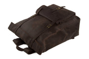 Flash Sale Handmade Men's Genuine Leather Backpack | Rucksack