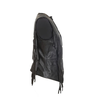 Apache Women's Motorcycle Leather Vest