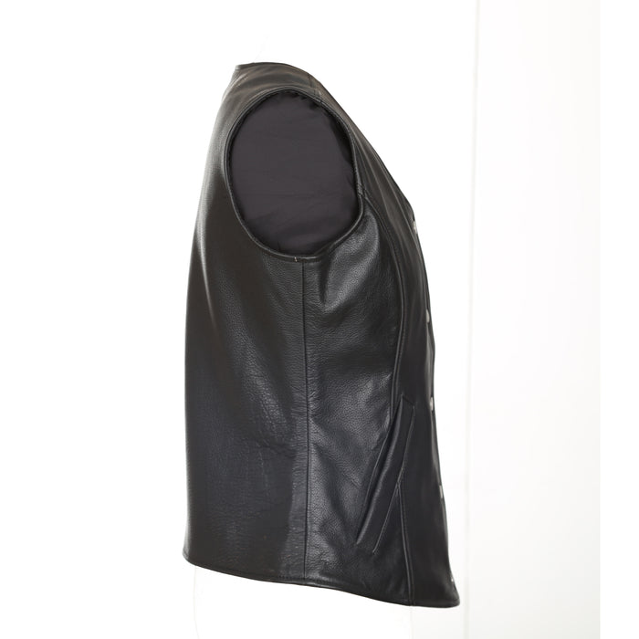 Derringer Women's Motorcycle Leather Vest