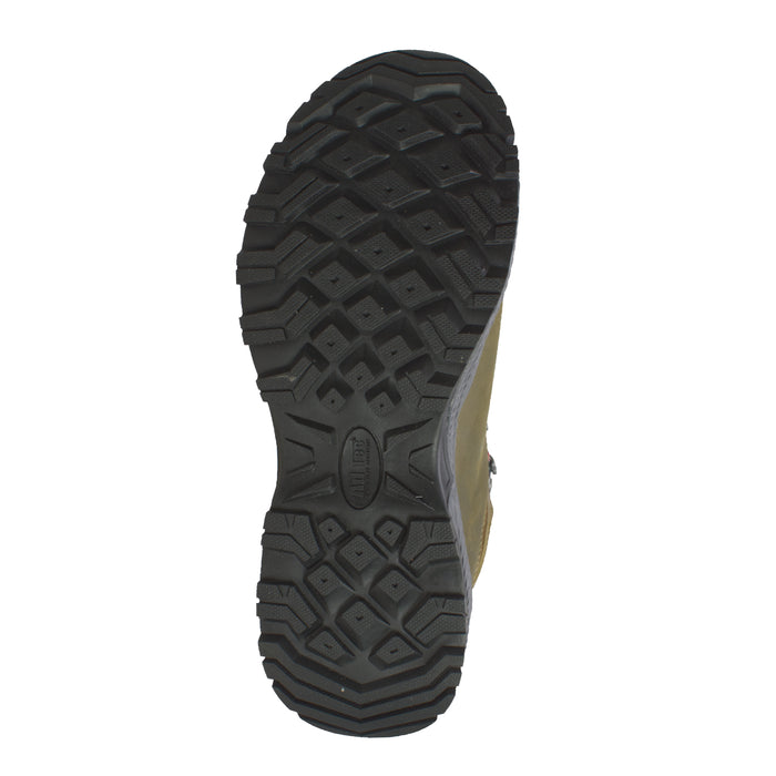 Men's 6" Crazy Horse Leather Waterproof Work Hiker — Olive