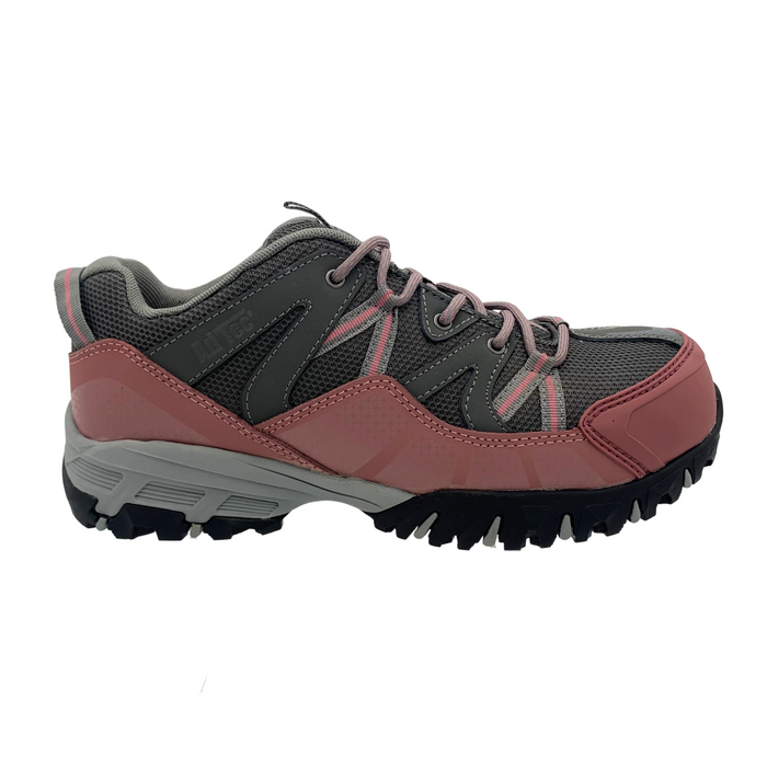 Women's 4" Work Hiker — Composite Toe | Black/Pink