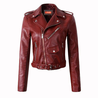 Katherine Women's Motorcycle Genuine Leather Jacket