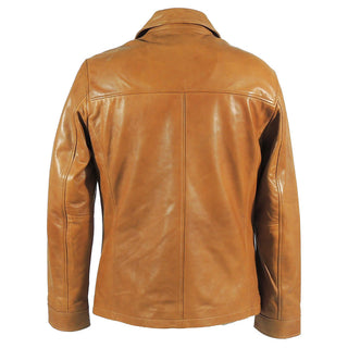 Kilimanjaro Mens Hunter Tan Leather Jacket