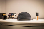 Genuine Pebble Leather Travel Case