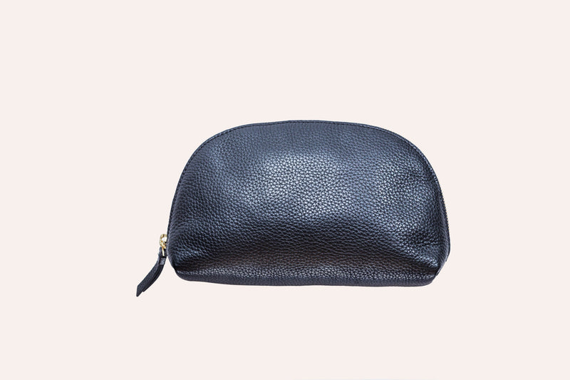 Pebble Leather Travel Case