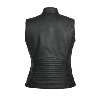 MKL - Cosina Women's Motorcycle Leather Vest