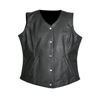 MKL - Sling Women's Motorcycle Leather Vest