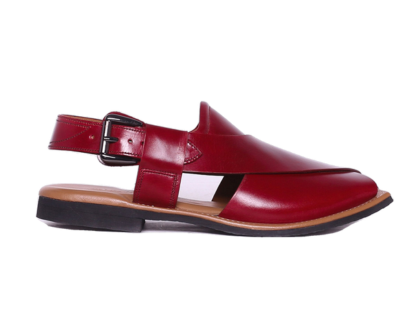 Maestro Mens Cowhide Leather Sandals Peshawari Chappal
