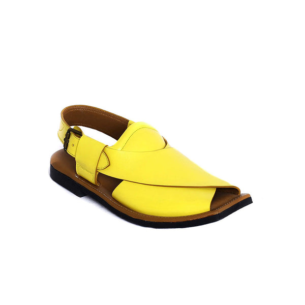 Maestro Mens Cowhide Leather Sandals Peshawari Chappal