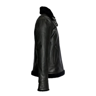 Men's Carlo Aviator Leather Jacket