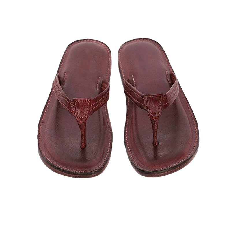 Melina Flat Leather Flip Flop women's slippers