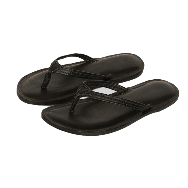 Melina Flat Leather Flip Flop women's slippers