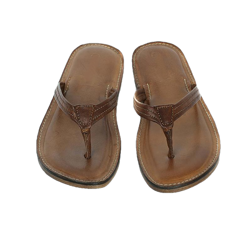 Melina Flat Leather Flip Flop women's slippers