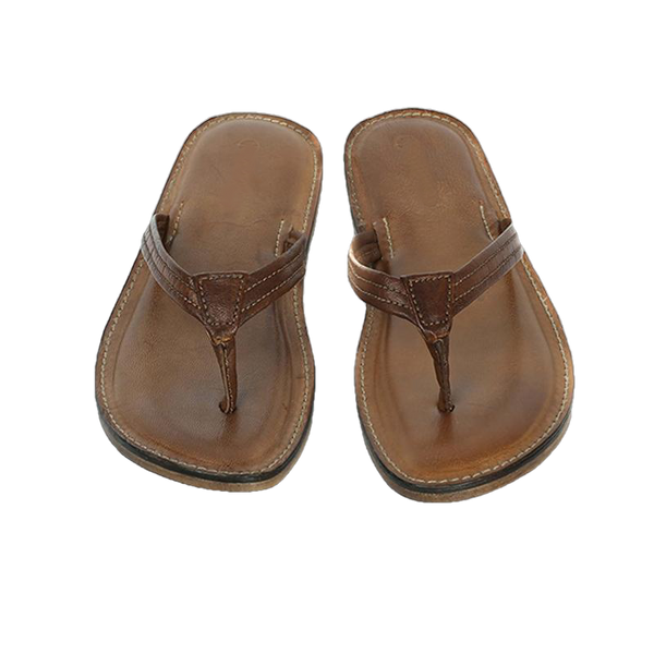 Melina Flat Leather Flip Flop women's slippers