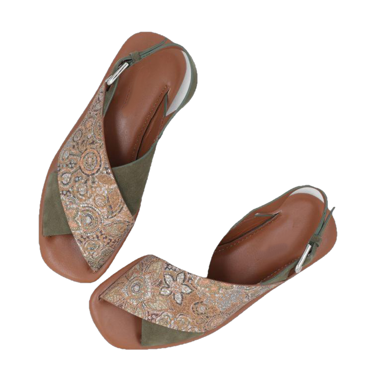 Selena Leather Sandals