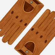 Marcello (brown) – Luxurious peccary driving gloves
