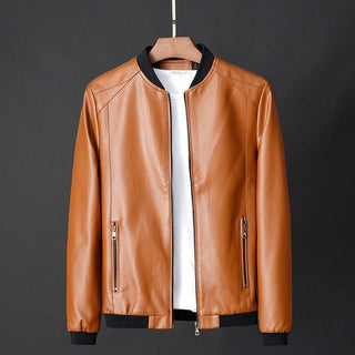 Wait On The Lord Dove Religious Printed Leather Jacket