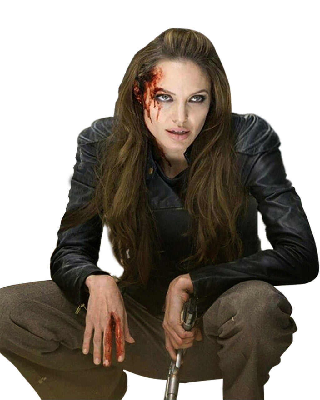 Angelina Jolie Black Leather Jacket Iconic Style Inland Leather Co