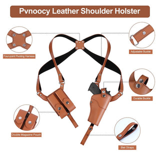 Philip Military Leather Shoulder Holster