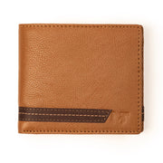 Stripe Brown Men's Wallet