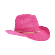 Women's Cowboy Hat with Suede Trim