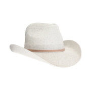 Women's Cowboy Hat with Suede Trim