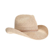 Women's Cowboy Hat with Suede Trim