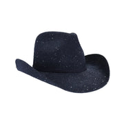 Women's Cowboy Hat with Suede Trim