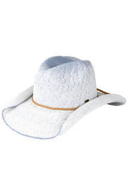 Rolled Up Edge Cowboy Hat