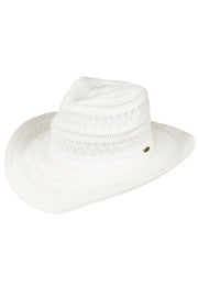 Pattern Knitted Solid Cowboy Hat
