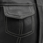 Bonnie Perforated Women's Motorcycle Leather Vest