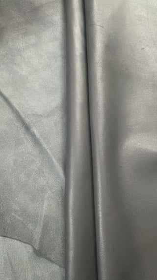 Petyr Genuine Men Sheepskin Leather Coat Grey