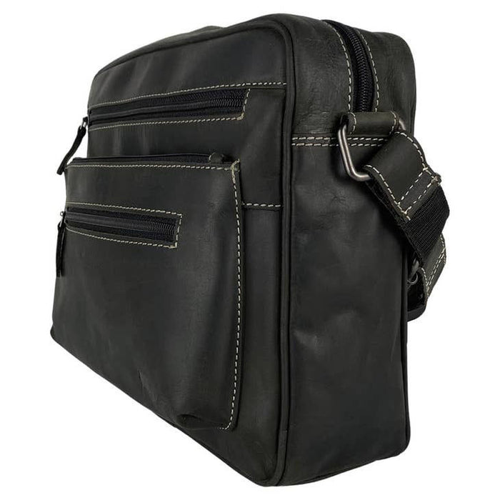 Samuel Buffalo Leather Men's Shoulder Bag