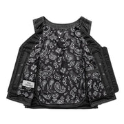 Cindy - Women's Motorcycle Leather Vest Black