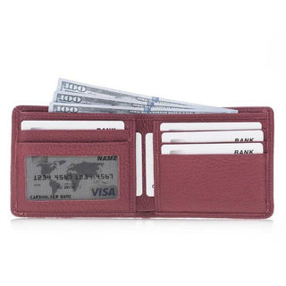 Dennis Men's Handmade Genuine Leather Wallet
