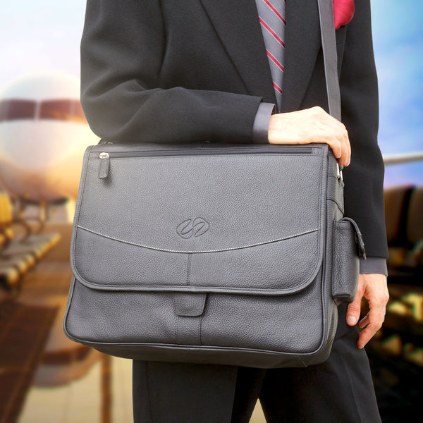 Premium Leather Messenger Bag for Men Laptop Shoulder Bag