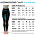 Women’s Brown Striped Sports Leggings High Waisted Workout Yoga Pants