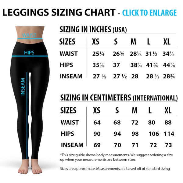 Women’s Brown Striped Sports Leggings High Waisted Workout Yoga Pants