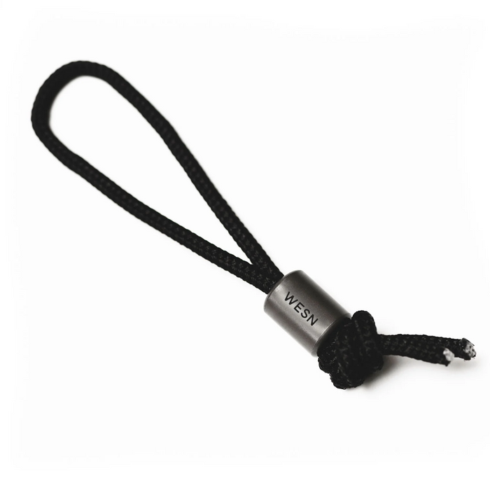 The WESN LB is a stainless steel lanyard and bead