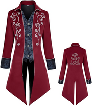 Men's Steampunk Victorian Gothic Tailcoat Jacket
