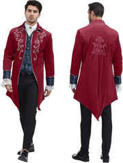 Men's Steampunk Victorian Gothic Tailcoat Jacket