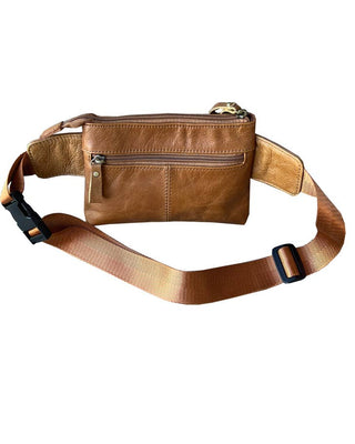 Christian Leather Sling Fanny Waist Pack