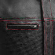 Lowrider Perforated Men's Leather Vest