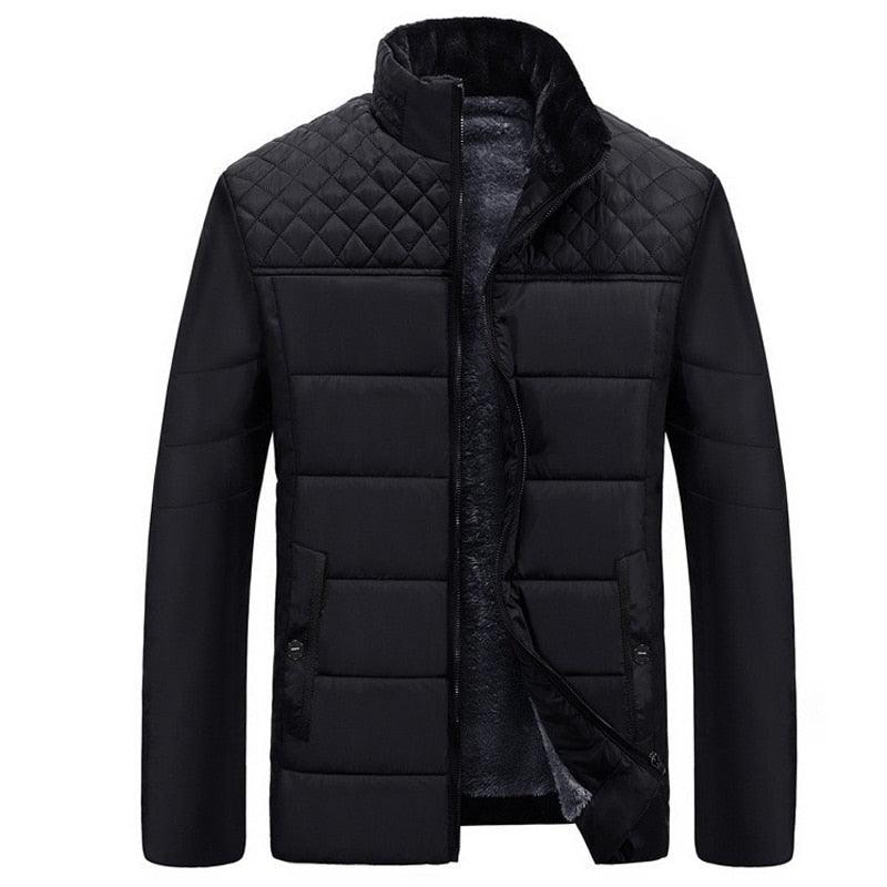 Men's Slim Fit Cotton Padded Winter Jacket