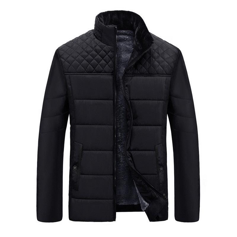 Men's Slim Fit Cotton Padded Winter Jacket