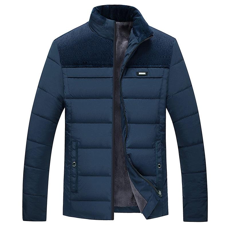 Men's Slim Fit Cotton Padded Winter Jacket