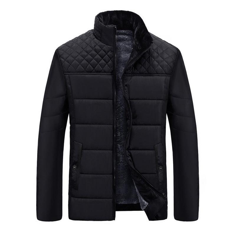 Men's Slim Fit Cotton Padded Winter Jacket