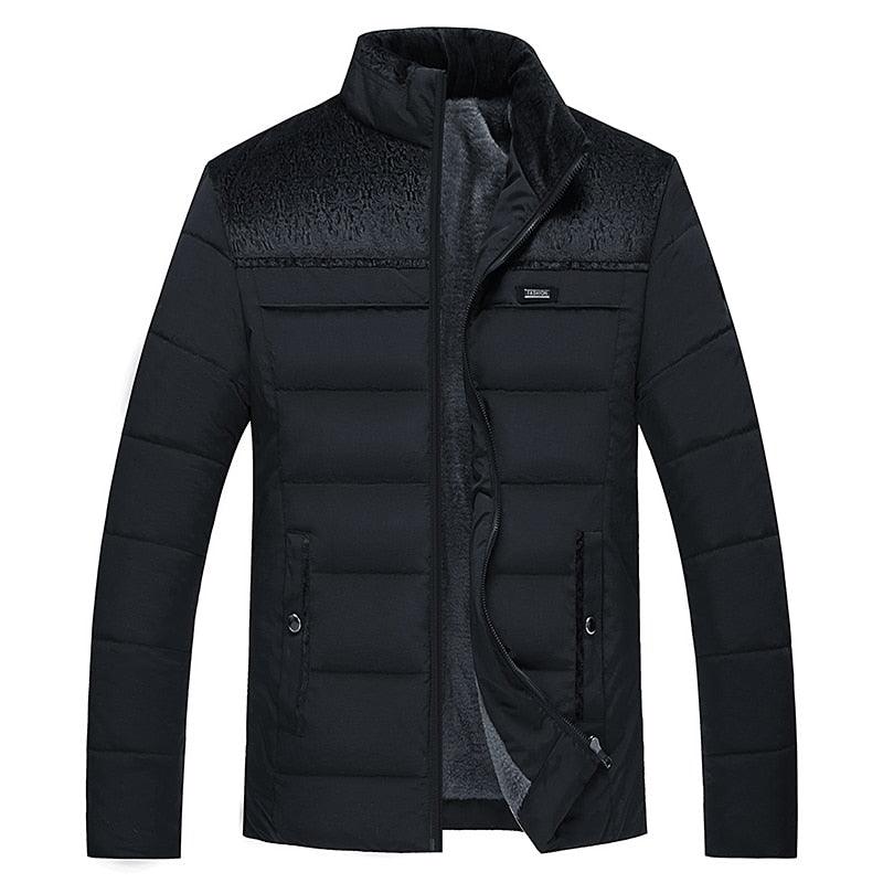 Men's Slim Fit Cotton Padded Winter Jacket