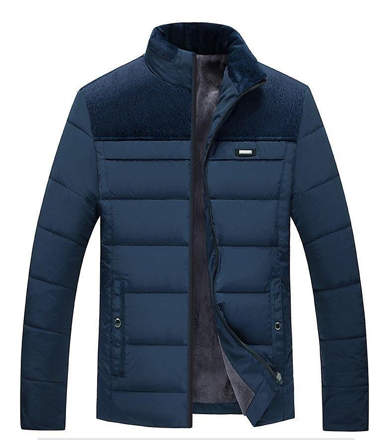 Men's Slim Fit Cotton Padded Winter Jacket